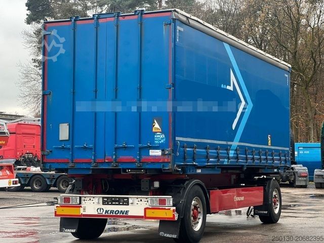 Remolque con chasis intercambiable KRONE AZ BDF-Lafette mit Krone Wechselbrücke