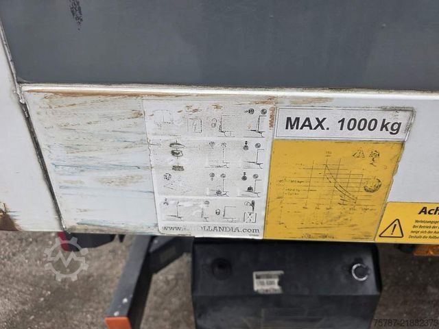 Kasa kamyoneti IVECO 72-180 Koffer, Luftfederung hintgen, LBW