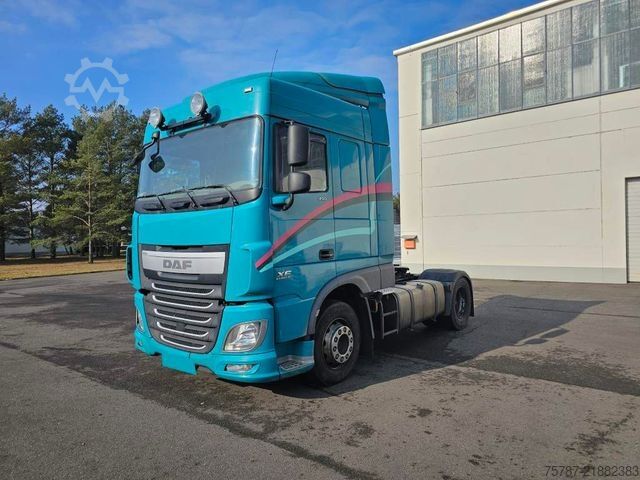 Standard trækkerunit DAF XF 410 Space Cab, Euro 6, Standklima