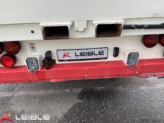 Auflieger mit Arbeitsbühne DINKEL Mega Bordwand Baustoff*Stapleraufnahme*Lift+Lenk