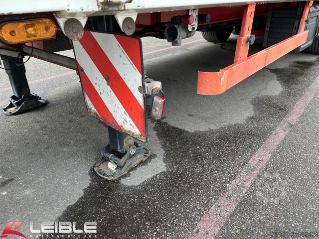 Auflieger mit offener Pritsche DINKEL Mega Bordwand Baustoff*Stapleraufnahme*Lift+Lenk