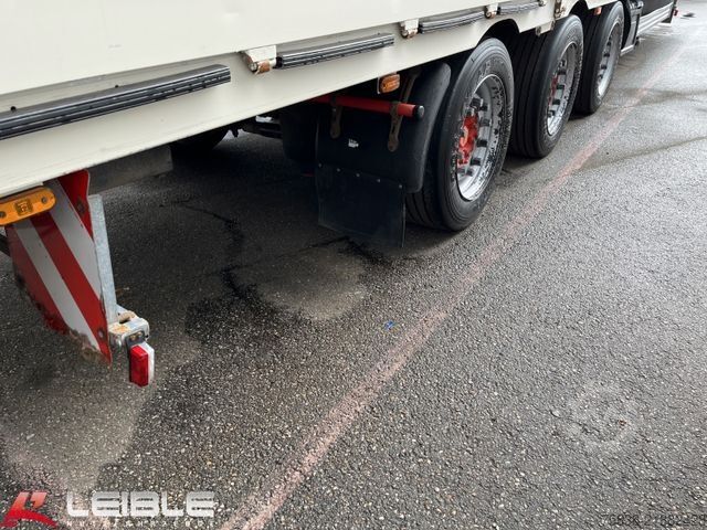 Auflieger mit offener Pritsche DINKEL Mega Bordwand Baustoff*Stapleraufnahme*Lift+Lenk