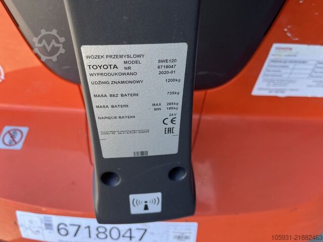 Impilatore pedonale BT SWE120