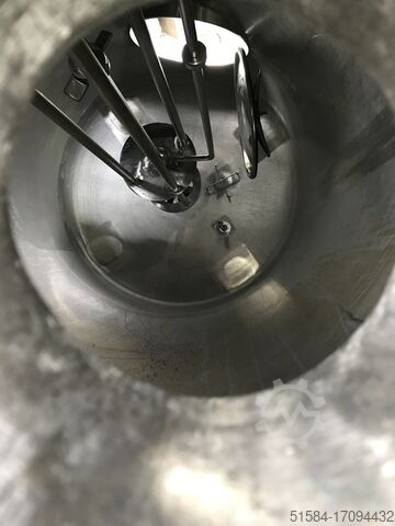 1000L mengvat met hoge afschuiving Greaves High shear mixing vessel