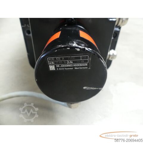 Control unit Siemens 1HU3104-0AH01-Z Servomotor SN: F4082791611001 mit 223 675 1G Drehgeber
