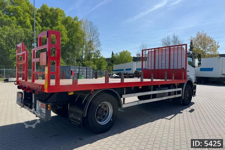 Platform aanhanger Mercedes-Benz Axor 1824 Day Cab, Euro 4, / EPS Automatic /6,4...