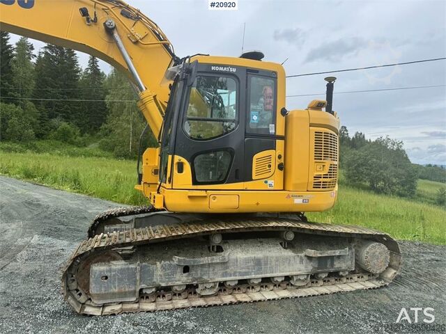 Gravemaskine med larvebånd Komatsu PC228USLC-11 Crawler excavator w/ GPS, Rototilt an