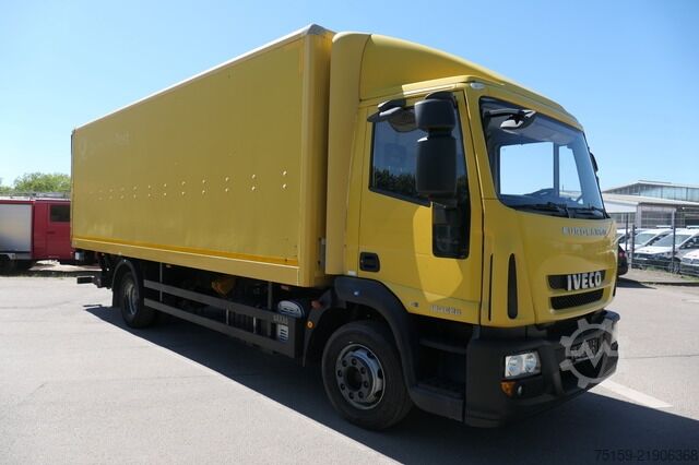Φορτηγό κουτί (κουρμπαριστό) iveco EuroCargo ML 120 E 28 AHK LBW