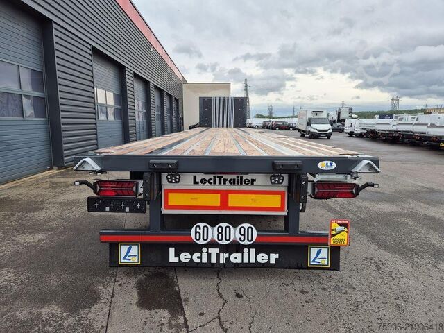 Pritschen-Sattelauflieger Lecitrailer PLATEAU TWISTLOCKS