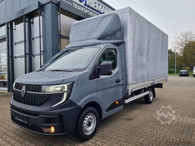 Curtain sider van Renault Master Pritsche Schiebe Plane 10 Pal. LUFTFEDERUNG