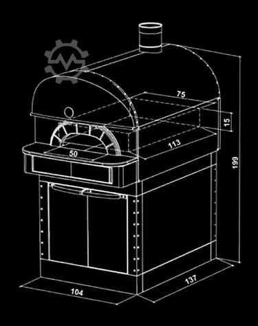 Pizza oven Moretti Forni Neapolis 6 Moretti Forni Neapolis 6