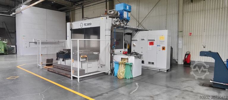 Freze makinesi, işleme merkezi Fritz Werner TC800