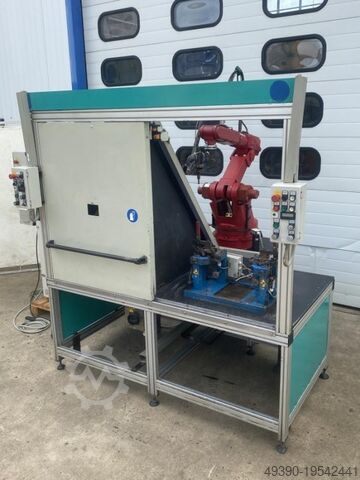 Celda de soldadura con robot industrial de 6 ejes, robot de soldadura, sistema robotizado de soldadu YASKAWA - MOTOMAN - YASNAC 