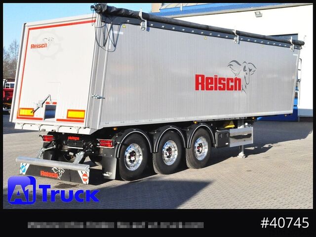 Kippers oplegger REISCH RHKS, Al 50m³, NEU Pedelklappe, Alu, Lift