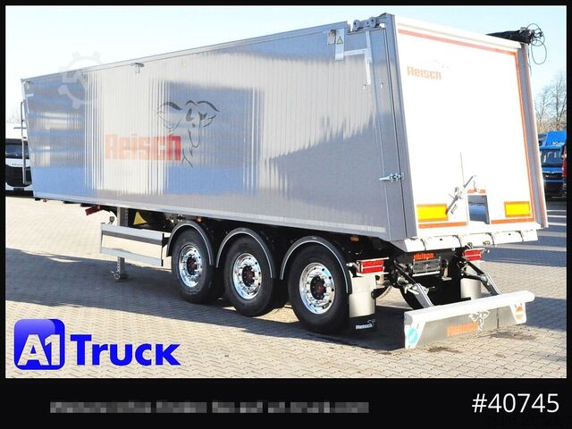 Kippers oplegger REISCH RHKS, Al 50m³, NEU Pedelklappe, Alu, Lift