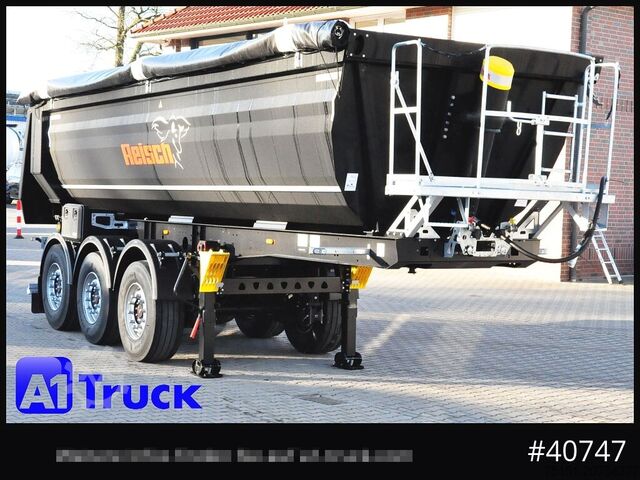 Kippers oplegger REISCH Steelpipe-R 24m³ NEU Stahl Lift SAF Hardox