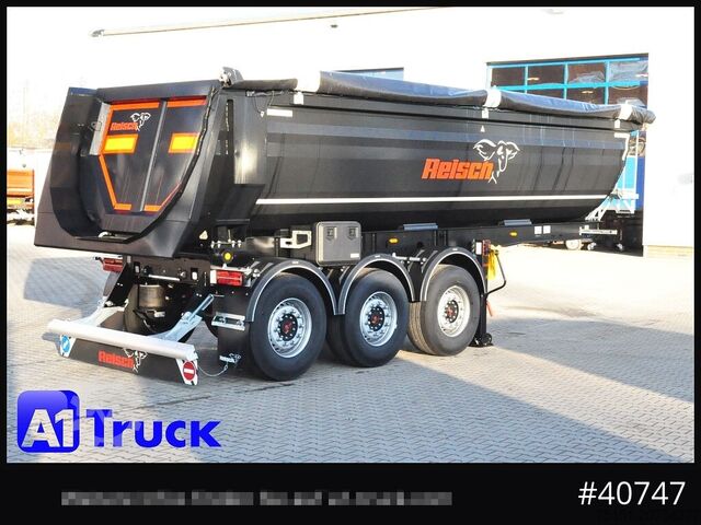 Kippers oplegger REISCH Steelpipe-R 24m³ NEU Stahl Lift SAF Hardox