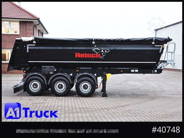 Kippers oplegger REISCH Steelpipe-R 24m³ NEU Stahl Lift SAF Hardox