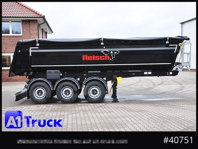 Kippers oplegger REISCH Steelpipe-R 24m³ NEU Stahl Lift SAF Hardox