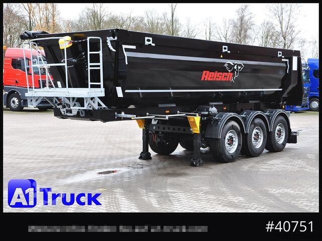 Kippers oplegger REISCH Steelpipe-R 24m³ NEU Stahl Lift SAF Hardox