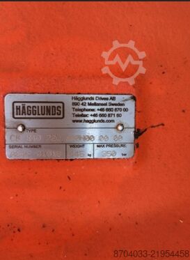 Silniki hydrauliczne + części zamienne Hägglunds CB 840 720 SA0N00 00 00