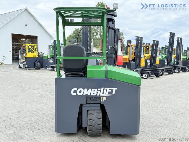 Carretilla retráctil de 4 vías COMBILIFT CBE2500 TRIPLEX 5500 FORK POSITIONER