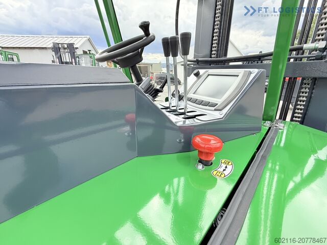 Carretilla retráctil de 4 vías COMBILIFT CBE2500 TRIPLEX 5500 FORK POSITIONER