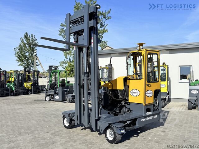 Carretilla retráctil de 4 vías Combilift C4000 / GAS / DUPLEX 5500 / FREE-LIFT
