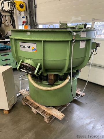 Rond droogsysteem voor trilafwerkingsinstallatie Rösler R420 / RT150