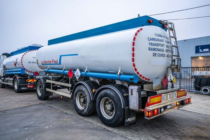 Fuel tanker MAGYAR CITERNE SMG 20.000L+5 COMP.
