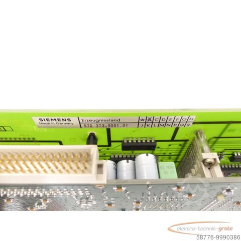 Siemens onderdeel Siemens 6FC5112-0EA03-0AA0 CP 315/CP .01 E-St. F/B SN:R801263