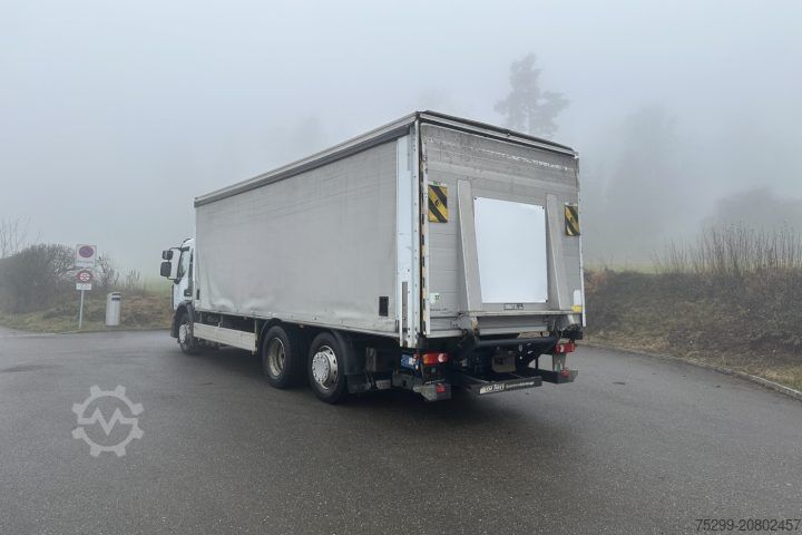 Flatbed truck with tarp Renault Premium 430 6x2 Plane / HB / Swiss-Vehicle