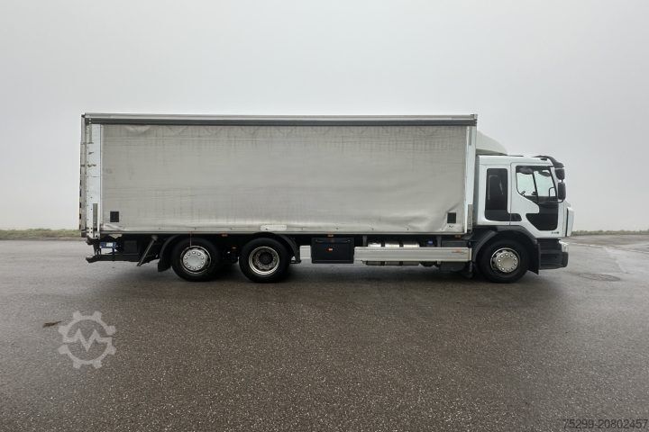 Flatbed truck with tarp Renault Premium 430 6x2 Plane / HB / Swiss-Vehicle