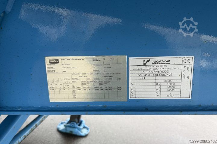 Kippers oplegger  T2P Kipper 67m³ / Swiss-Vehicle