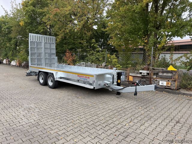 Poluprikolica za niskopodni prevoz Möslein TT 11-E6x2  Tieflader für Fräsen breiten Rampen, Neu