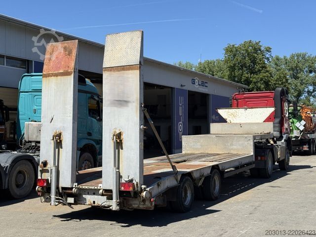 Nízkoložný návěs MÜLLER-MITTELTAL TS2 KOMPAKT Tieflader 2 Achse Hydr. Rampen
