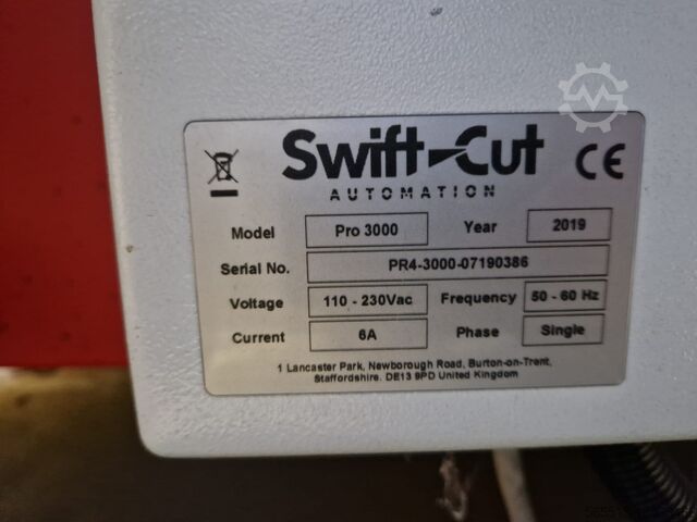 Plasma snijmachine Swift Cut Pro 3000