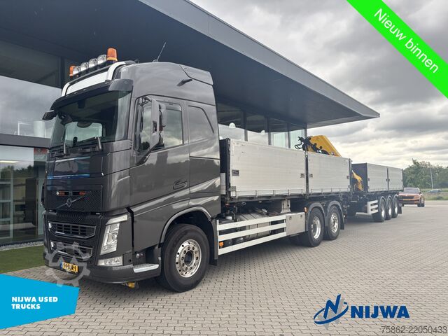 Tipper med kran Volvo FH 500 6x2/4 HIAB X-HIPRO 192 E-2 I.C.M. KEMPF ...