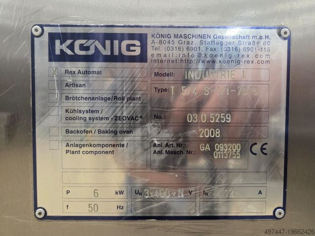 Maszyna do profilowania Konig konig Industrie Rex I 5/4