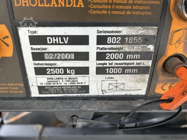 Koffer Pacton B2-001 / Box / Loadlift 2500 kg / BPW Drum / NL...