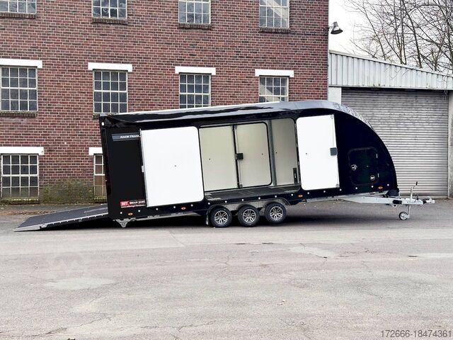 Przyczepa do transportu samochodów Brian James Trailers RACE TRANSPORTER 7 397-6023 600X235X219c