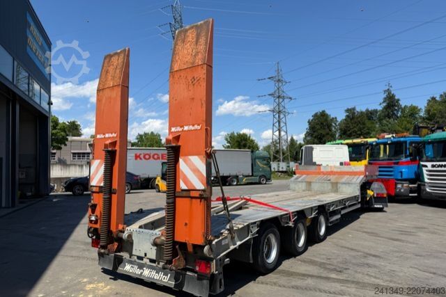 Nízkoložný návěs MÜLLER-MITTELTAL T3 Zwangsgelenkt
