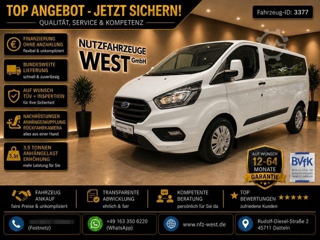 Minibusz FORD Transit Custom *9-Sitzer*Garantie*1.Hand*