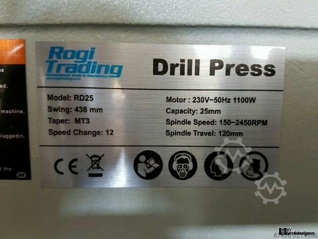 Säulebohrmaschine Rogi RD25