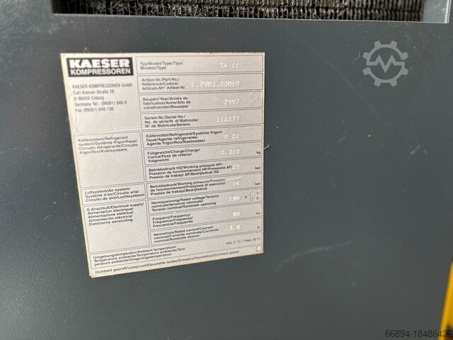 Compressore a vite con caldaia/essiccatore Kaeser SX 6