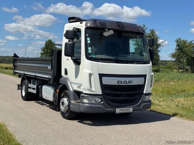 3-zijdige kipper DAF LF 180 3 KANT KIPPER EURO6 NIEUWSTAAT!