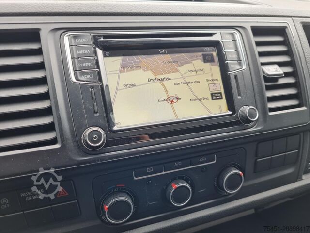Furgone VW T6 Kasten DoKa 6-Sitze lang AHK ALU LED NAVI KLIMA