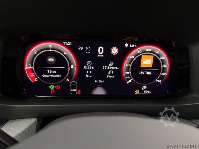 Pick-up bestelwagen MAN TGE 3.180 Pritsche DOKA MR STANDHZ AHK TEMP