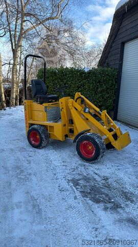 Knikmops 90 cargadora articulada pala knikmops 90