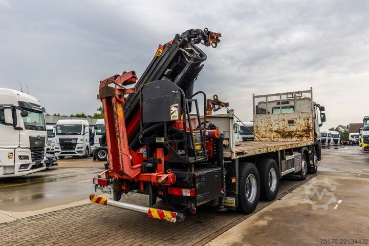 Laadplatform RENAULT C 380 DXI+Palfinger 26 T/m+5EXT.